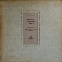 Angel : Cortot - Beethoven Piano Trio No. 7